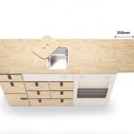 Countertop for Moon Kitchen Model 1 UK