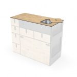 Countertop for Moon Kitchen Model 8 UK